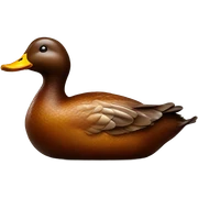 Smoking duck sticker