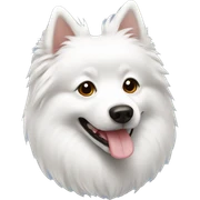 Japanese spitz sticker