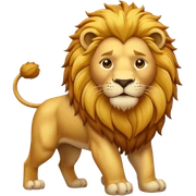 Lion sticker