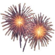 Fuegos artificiales sticker