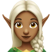 Princess elf  sticker
