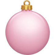 One light Pink ornament  sticker