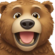Bear sticker