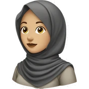 hijab scarf sticker