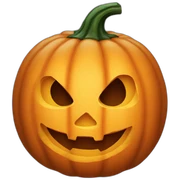 Jack o lantern sticker