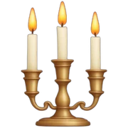 Shabbos candles sticker