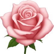 Rose sticker