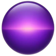 purple sun sticker