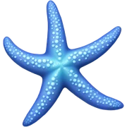 periwinkle star  sticker