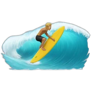 surfing sticker
