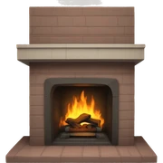 Fireplace  sticker