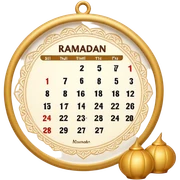 Ramadan calendar  sticker