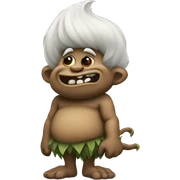 Troll farting  sticker