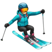 Ski sticker