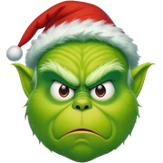 Grinch sticker