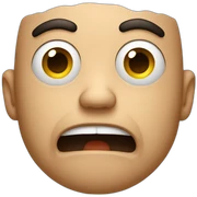 Shocked sticker