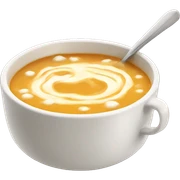 Sopa con crema  sticker