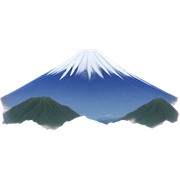 mount fuji sticker
