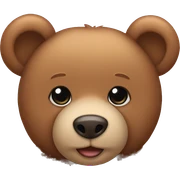 Teddy bear sticker