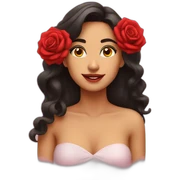 Rosa roja sticker