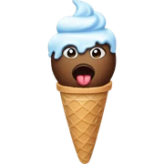 Ice cream sticker