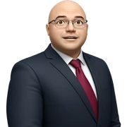 formal portrait of a man sticker