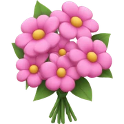 Pink Flower Bouquet  sticker