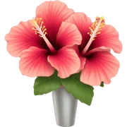 Hibiscus bouquet sticker