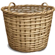 laundry basket sticker