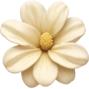 aesthetic flower creamed color sticker