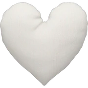 White heart that looks like a blanket sticker