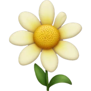 Flower sticker