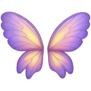 Fairy wings sticker