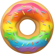 Donut sticker