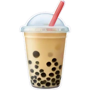 Bubble tea sticker
