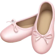 Pale pink ballet shoes sticker