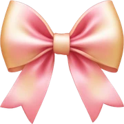 coquette bow sticker