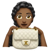 chanel bag sticker