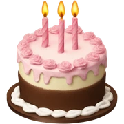 Beautiful Birthday cake sticker