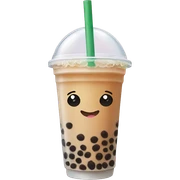 Bubble tea sticker