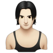 Brian Molko from placebo sticker