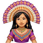 Folkloric Dancer sticker