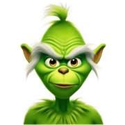 Grinch sticker