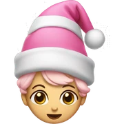 Pink Christmas  sticker