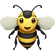 Bee sticker
