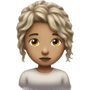Sad girl sticker