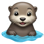 Otter sticker