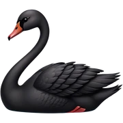 black swan  sticker