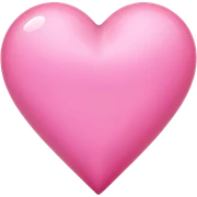 Heart pink sticker