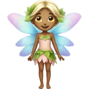 Beautiful fairy sticker
